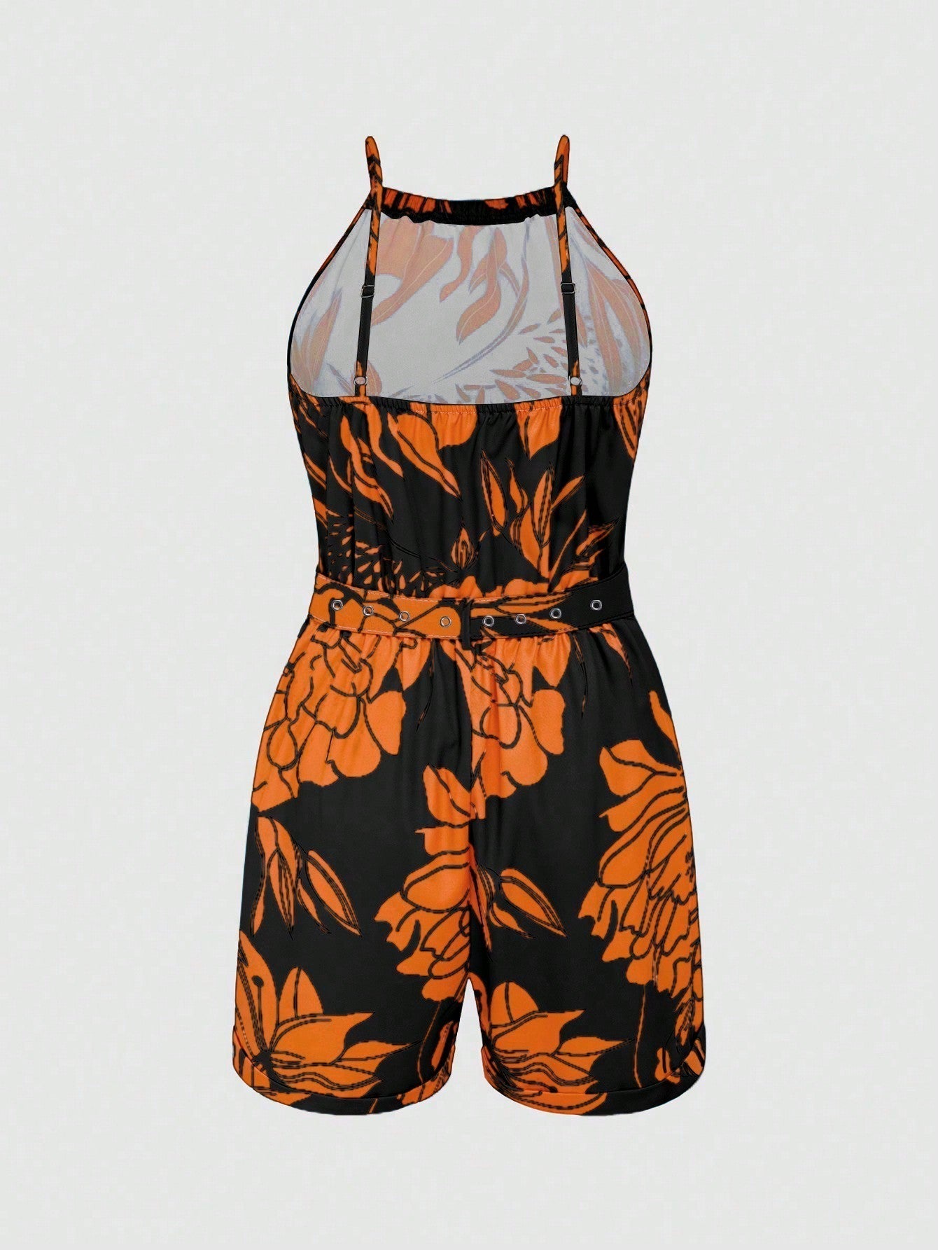 Macacão feminino com Cinto