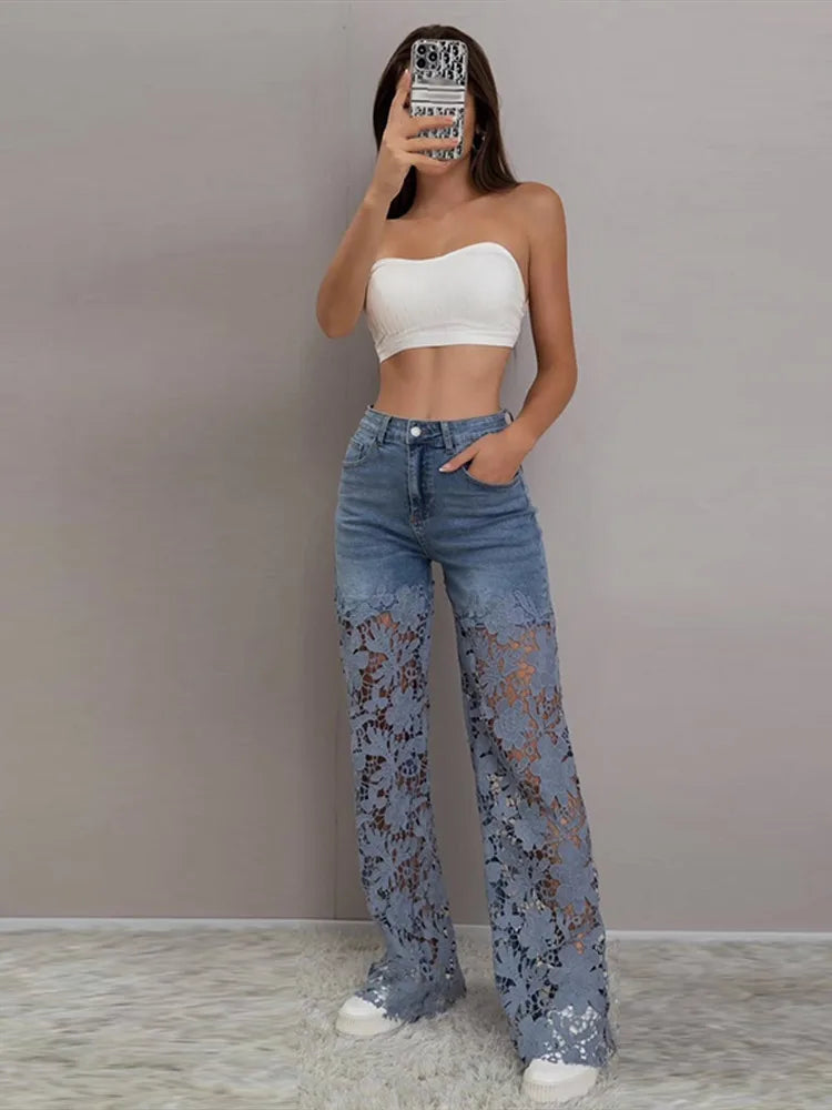 Calça Aurora Rendada - Viral do Momento (FAMOSA NA EUROPA)