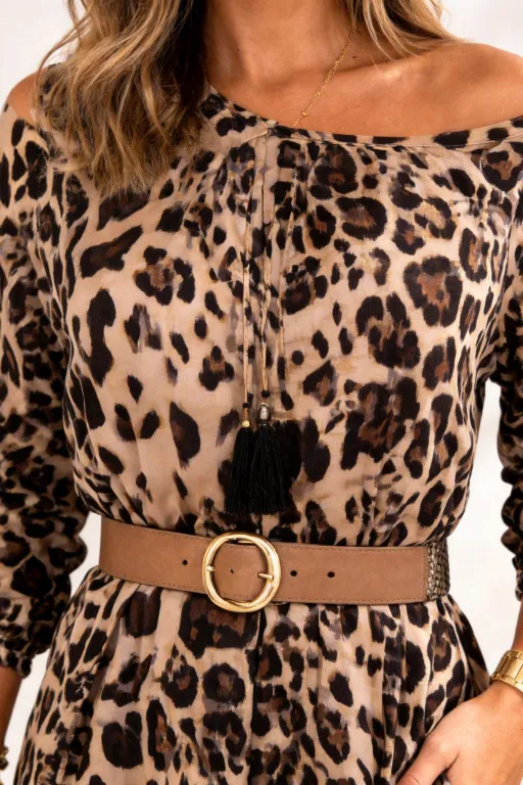 Vestido Meire - Leopardo - Leve e Soltinho (Famoso entre as Blogueiras na Europa)