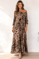 Vestido Meire - Leopardo - Leve e Soltinho (Famoso entre as Blogueiras na Europa)