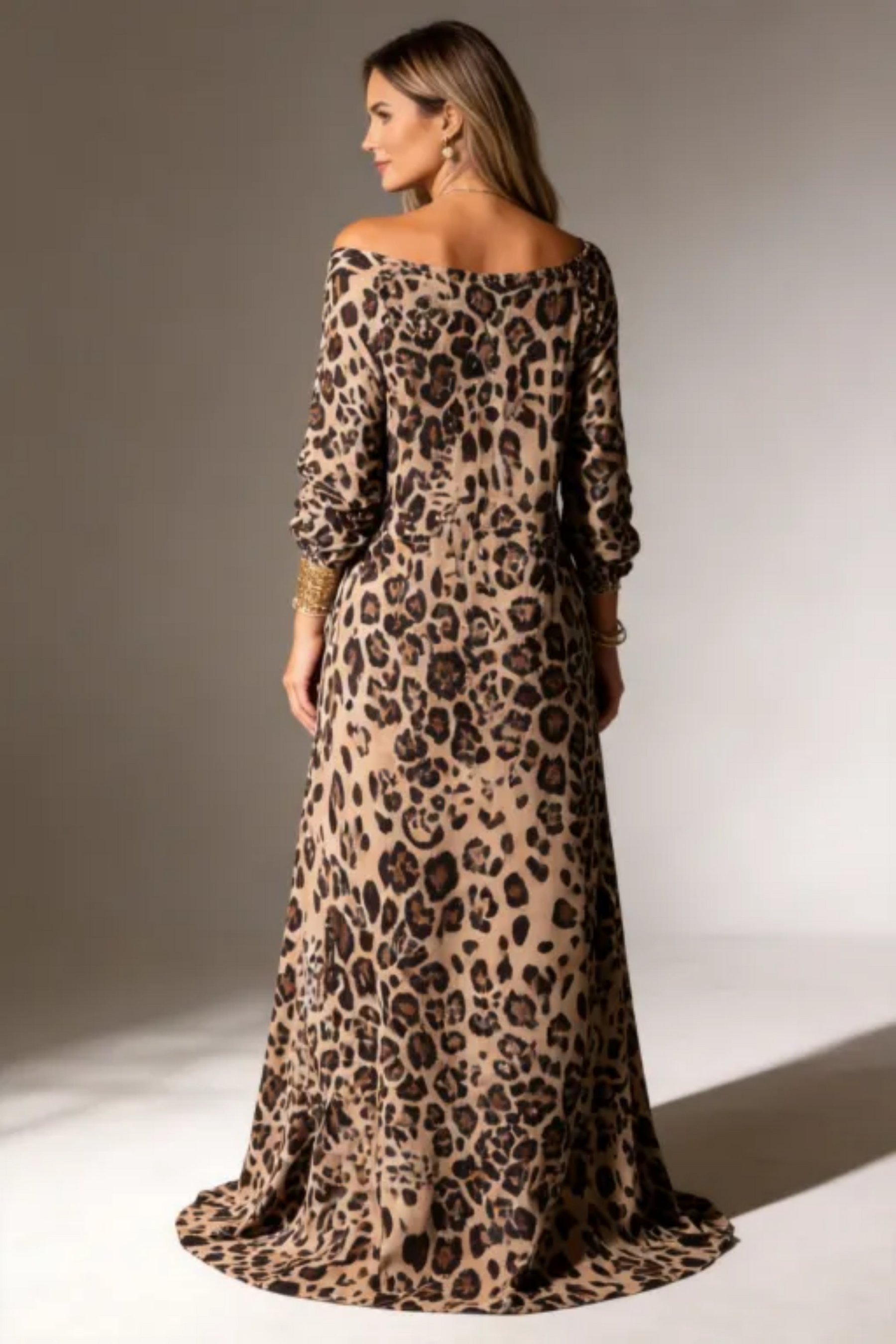 Vestido Meire - Leopardo - Leve e Soltinho (Famoso entre as Blogueiras na Europa)